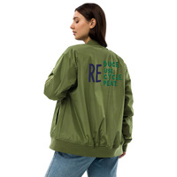 Premium recycled bomber jacket - Thumbnail 18
