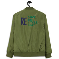 Premium recycled bomber jacket - Thumbnail 24