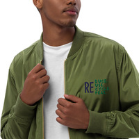 Premium recycled bomber jacket - Thumbnail 40