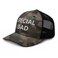 Camouflage trucker hat - Thumbnail 4