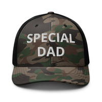 Camouflage trucker hat - Thumbnail 7