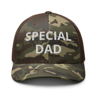 Camouflage trucker hat - Thumbnail 8