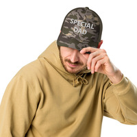 Camouflage trucker hat - Thumbnail 9