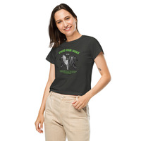Womens high-waisted t-shirt - Thumbnail 34