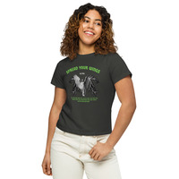 Womens high-waisted t-shirt - Thumbnail 37