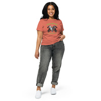 Womens high-waisted t-shirt - Thumbnail 75