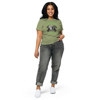 Womens high-waisted t-shirt - Thumbnail 77