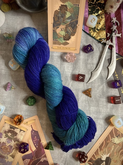 Swolregard Hand Dyed Fingering Weight Sock Yarn