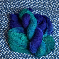 Swolregard Hand Dyed Fingering Weight Sock Yarn - Thumbnail 1