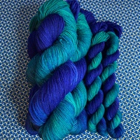 Swolregard Hand Dyed Fingering Weight Sock Yarn - Thumbnail 2