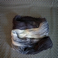 Stormlord Hand Dyed Fingering Weight Sock Yarn - Thumbnail 3