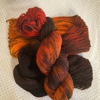 Dirt Wizard Hand Dyed Fingering Weight Sock Yarn - Thumbnail 2