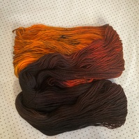 Dirt Wizard Hand Dyed Fingering Weight Sock Yarn - Thumbnail 3