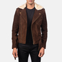 MarkX Furton Mocha Suede Biker Jacket MKX # 2056-1