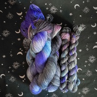Dunamancy Hand Dyed Fingering Weight Sock Yarn - Thumbnail 1