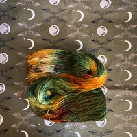 Fluffernutter Hand Dyed Fingering Weight Sock Yarn - Thumbnail 3