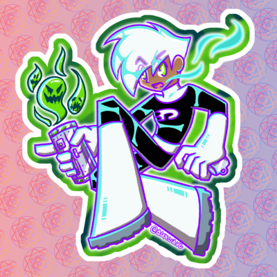 Danny phantom sticker