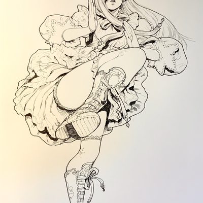 Large original drawing