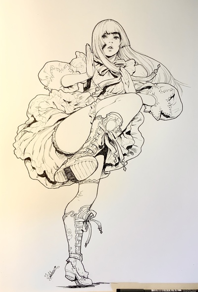 Large Original Drawing