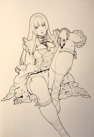 Large Original Drawing