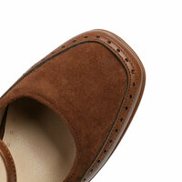 Vintage Oxfords Brogue High Heels - Thumbnail 6