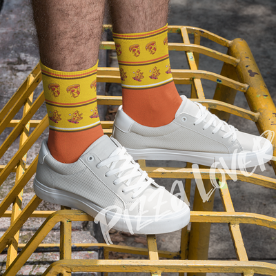 Cool pizza socks