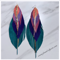 Multicolor “Azuree” earrings - Thumbnail 1