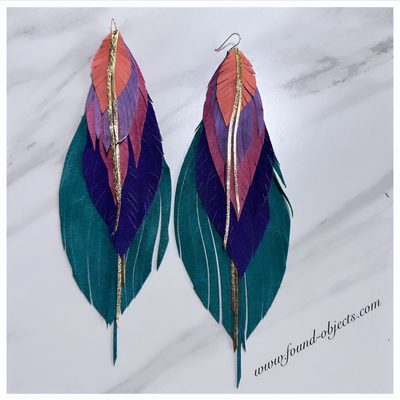 Multicolor “azuree” earrings