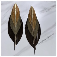 Neutral “Azuree” earrings - Thumbnail 1