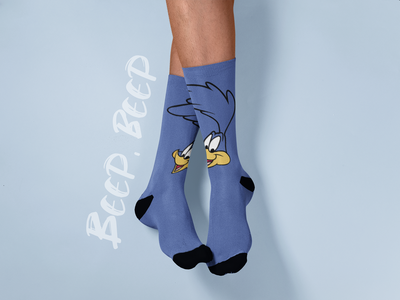Road Runner Novelty Socks