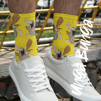 Captain Caveman Novelty Socks - Thumbnail 1
