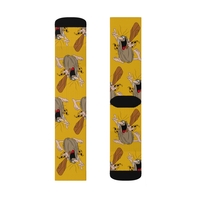 Captain Caveman Novelty Socks - Thumbnail 2