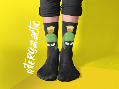 Marvin Novelty Socks