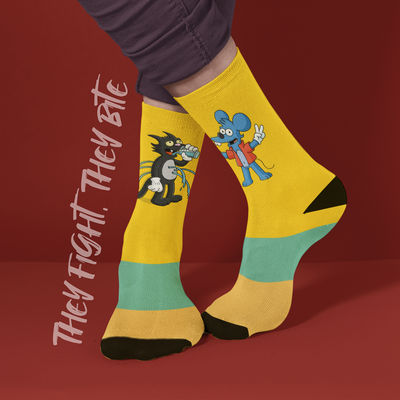 Itchy and scratchy socks