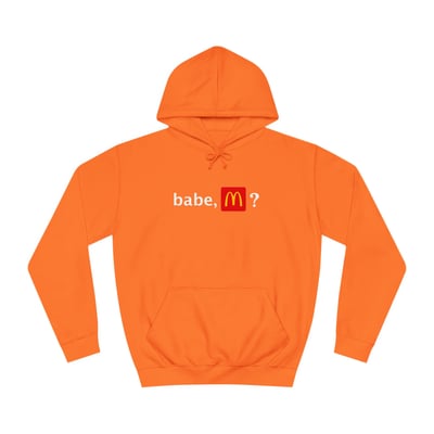 Babe,mcdonalds hoodie - Thumbnail 2