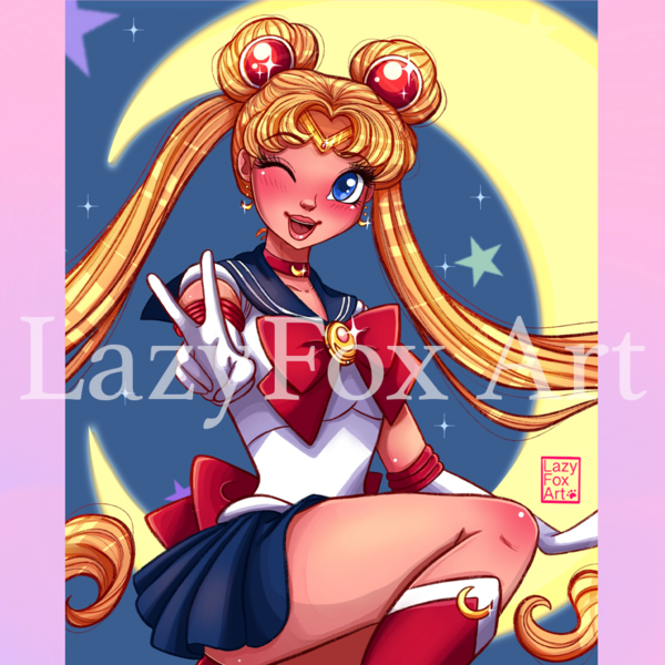 Sailor Moon print