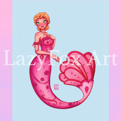 Mermadia elena print