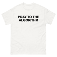 Free Shipping-PRAY FOR THE ALGORITHM TEE - Thumbnail 2