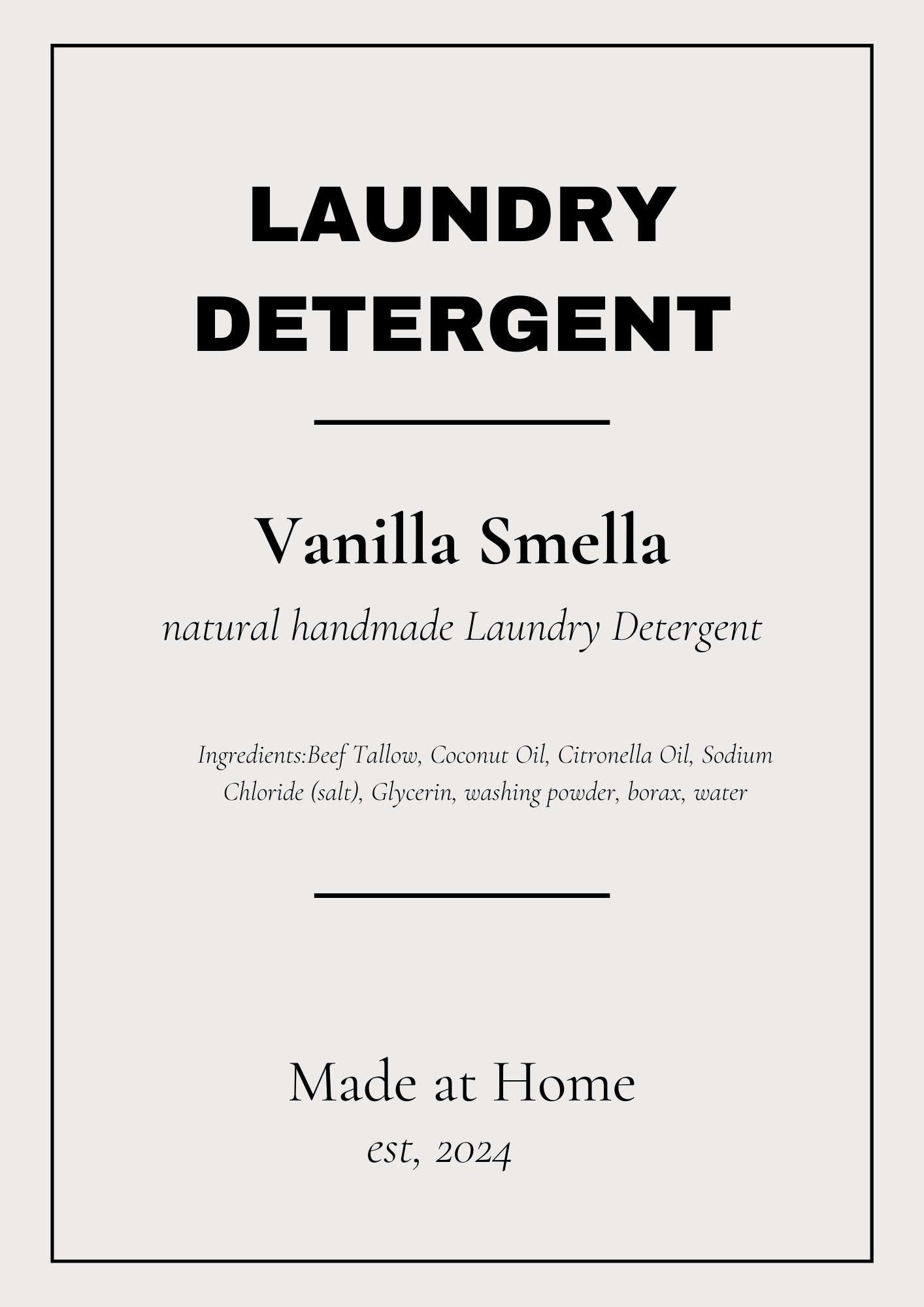 Simple Life Sage EcoFriendly Liquid Laundry Detergent for Sensitive