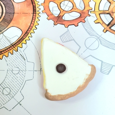 Pizza robot magnet
