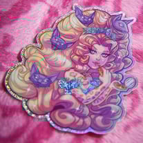 Kitty Coiffure sticker