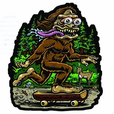 Skatesquatch coaster