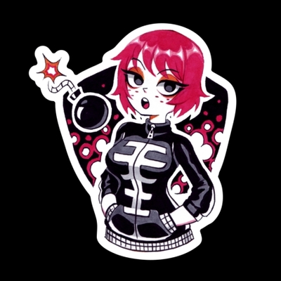 Kim is da Bob-omb! Sticker