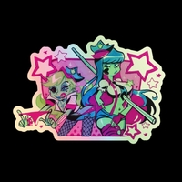 RIPD Glitter Sticker - Thumbnail 3