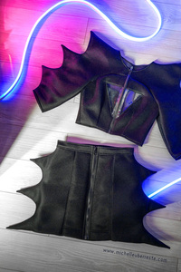 OOAK Defense Mechanism Monster Skirt - Thumbnail 5