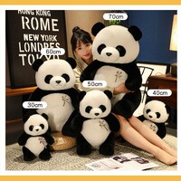Cute Panda Plush Toy With Medal - Thumbnail 2