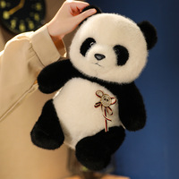 Cute Panda Plush Toy With Medal - Thumbnail 1