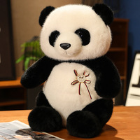 Cute Panda Plush Toy With Medal - Thumbnail 4