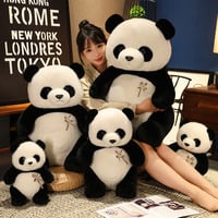 Cute Panda Plush Toy With Medal - Thumbnail 5