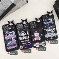 Cute Kuromi Samsung Case Holder (J6/J5/j4/j3) - Thumbnail 1